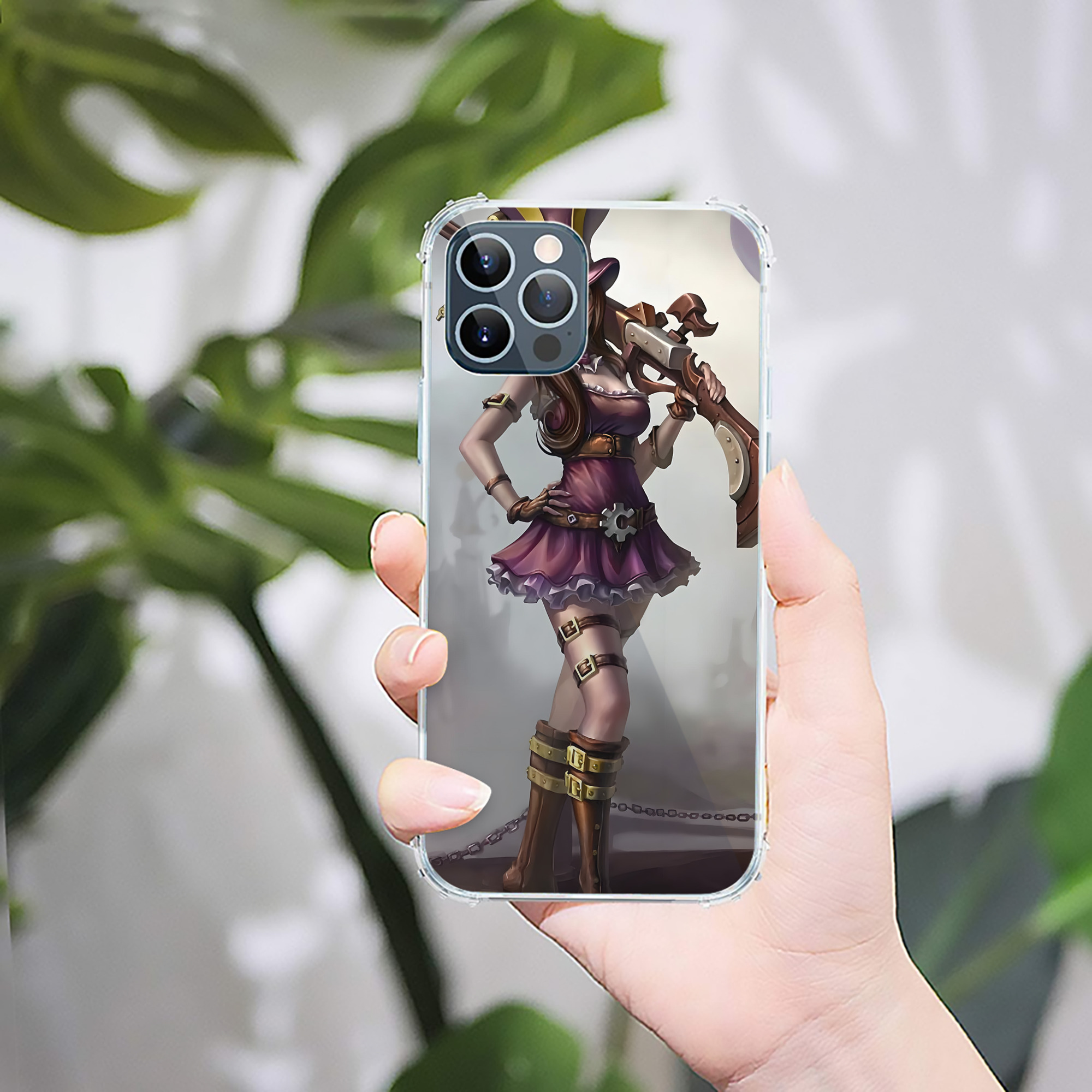 リーグ・オブ・レジェンド League of Legends LOL 【iPhone 12シリーズ対応】透明スマホケース（クリアソフトケース）